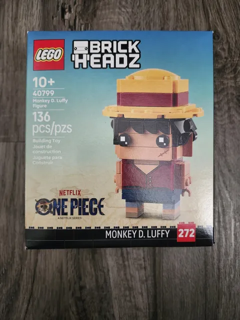 Lego One Piece Monkey D Luffy BrickHeadz 40799