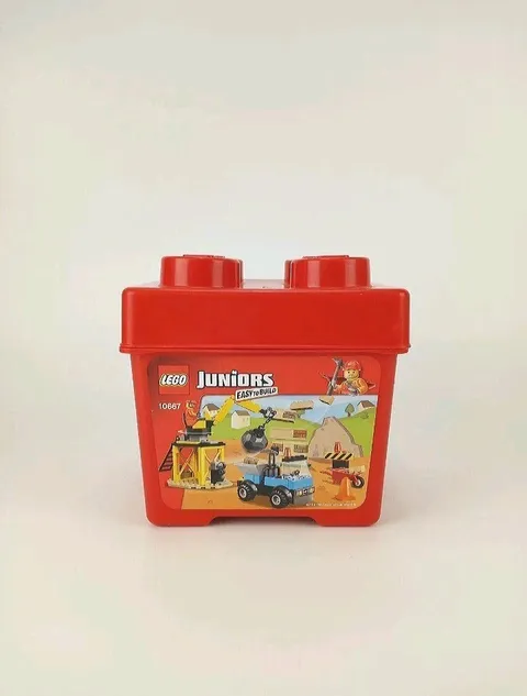Lego Junior Easy To Build Construction Set Lot Of 320 Pieces #10667 Some Random