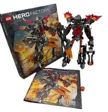LEGO Hero Factory Fire Lord 2235 2011 Retired Building Set Complete Villain Box