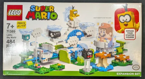 LEGO 71389 Super Mario Lakitu Sky World Expansion Set