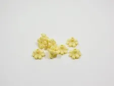 LEGO Lot of 8 Cool Pastel Yellow Flowers w/ Pin Plants Minifig I12