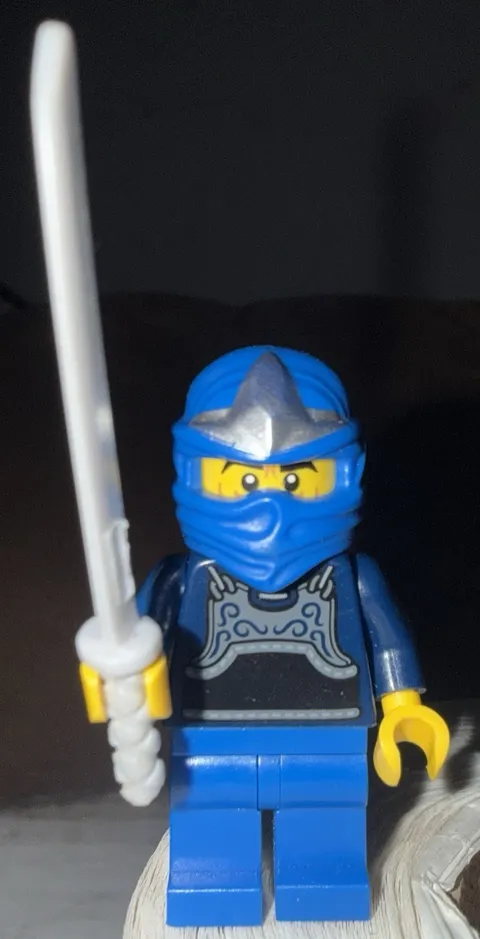 LEGO Blue Ninja Custom Minifigure with Sword