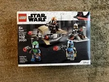 LEGO Star Wars 75267 Mandalorian Battle Pack NEW SEALED Retired Box Shelf Wear