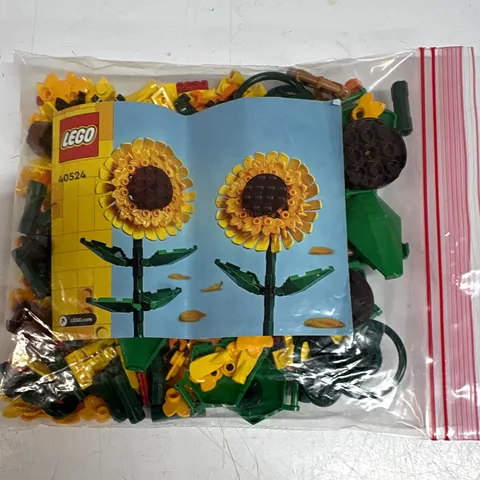 LEGO Botanicals Sunflowers 40524 with Manual-2 Sets Combined.