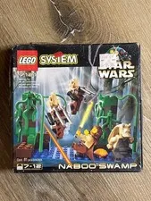 LEGO Star Wars: Naboo Swamp (7121) Box is factory sealed but box has damage fyi