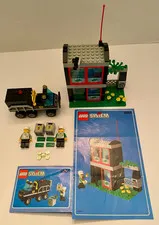VINTAGE LEGO 6566 Town: Bank 100% Complete Set w/ Instructions - No Box