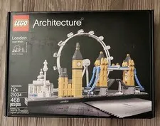 LEGO Architecture Skylines London 21034 Complete Set 468 Pieces