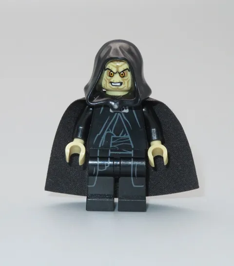 LEGO Star Wars Emperor Palpatine minifigure from DK Dark side book