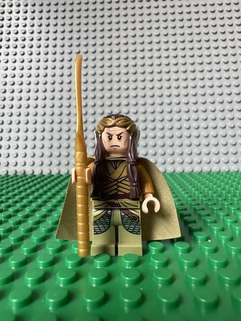 LEGO Elrond Pearl Gold Minifigure Lord of The Rings Hobbit LOR105 79015 LOTR