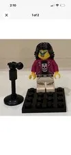 Lego Mini figure Rock Singer Col 410