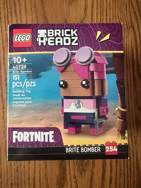 2024 LEGO Fortnite 40728 BrickHeadz Brite Bomber Set New Sealed