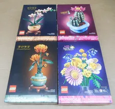 LEGO Botanicals Lot Chrysanthemum 10368 Orchid 10343 Bouquet 10347 Cactus 11509