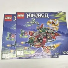 LEGO NINJAGO 70735 Illustrated Instruction Manual Booklets Books 1 & 2