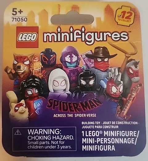 LEGO Minifigures 71050 Spider-Man Across the Spider-Verse Blind Box NEW Sealed