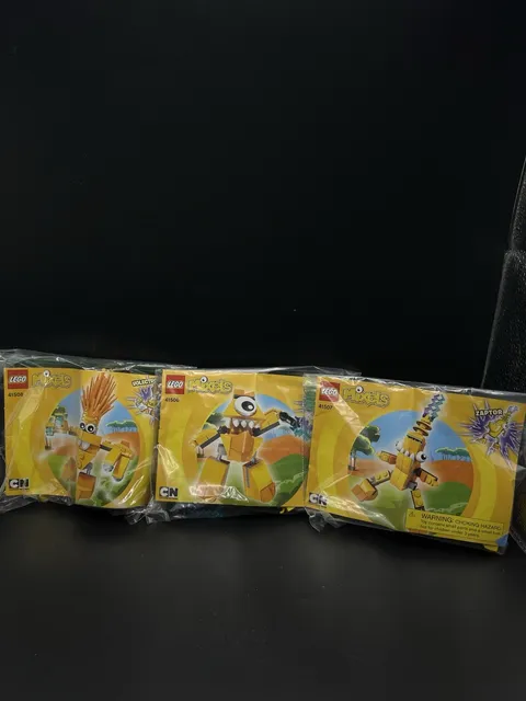 LEGO Mixels Electroids Lot 41506 41507 41508 Complete w/ Instructions No Box