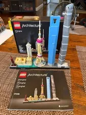 LEGO ARCHITECTURE: Shanghai (21039) 100% Complete + Box + Instructions.