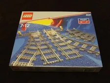 New Lego 4531 9 Volt Train Switch Track Sealed Box / Box has Crease / Free Ship
