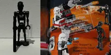 LEGO STARWARS Commando Droid MISPRINT PROTOTYPE RARE 1 of 2 GLOBAL SET 9488