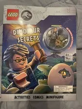 Lego Dinosaur Secrets And Mini Figure Book