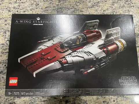 LEGO Star Wars UCS 75275 A-Wing Starfighter New Factory Sealed Box Damage