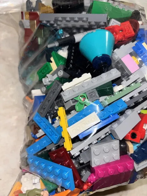 Lego Over 2 Pound Bag Mixed Parts Pieces Building Blocks Toys 8