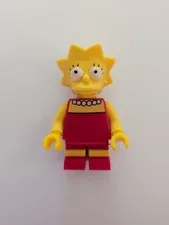 LEGO Lisa Simpson Minifigure The Simpsons Series MINIFIGURES Theme