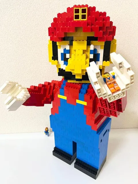LEGO Super Mario Bros. Jumbo Minifigure Approx. 20in