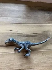 LEGO Jurassic World Baryonyx Dinosaur Figure BARYONYX01 from Set 75935 Gray Blue