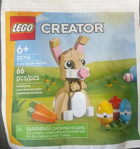 BRAND NEW LEGO Creator Cute Easter Bunny 30716 Polybag