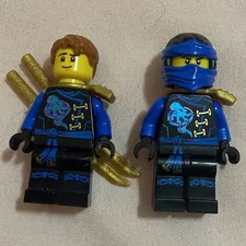 LEGO NINJAGO Skybound Jay (no hood & hooded Minifigure)