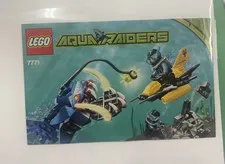 LEGO Aqua Raiders Angler Ambush 7771 Instruction Manual ONLY Retired