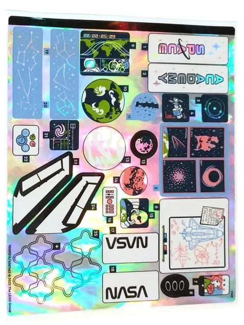 LEGO STICKER SHEET ONLY 41713 OLIVIA'S SPACE ACADEMY New from set