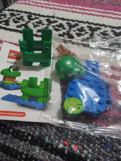 LEGO Super Mario Frog Mario Power-Up Pack 71392 Complete See Pictures