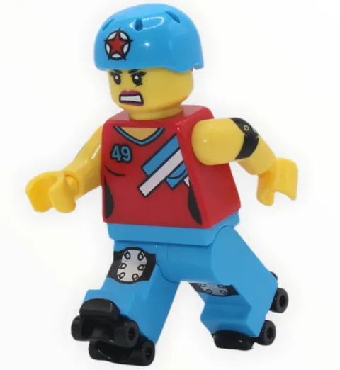 LEGO Collectible Minifigures Series 9 Roller Derby Girl CMF