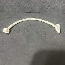 LEGO Duplo White Hose Flexible 12L with Handle and Clip Rare HTF Part Piece A6