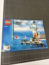 VINTAGE TOY LEGO MANUAL INSTRUCTIONS BOOKLET ART CITY 7739
