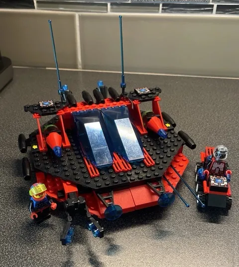 LEGO Space Spyrius Saucer Centurion Ship 6939 w/MiniFigs Retired 1994 No Instruc