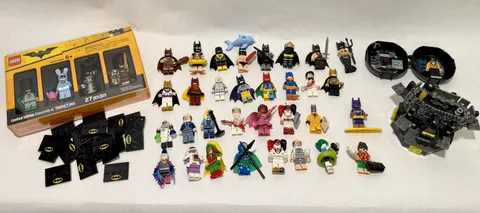 Lot of 32 loose LEGO Batman Minifigures, plus Toys R Us Exclusive set & more