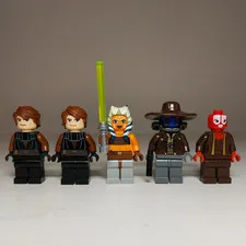 LEGO Star Wars Minifigs Anakin Ahsoka Cad Bane And Shaak Ti - READ DESCRIPTION!