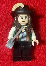 LEGO Pirates Caribbean Angelica Minifigure From 4195 Queen Anne's Revenge Ship