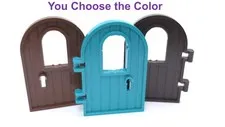 Lego 1x4x6 Door Round Top Window & Keyhole Reinforced Edge You Choose the Color