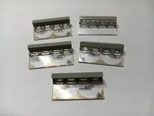 LEGO LOT 5 CLEAR CAR WINDSCREENS 1 X 4 X 1 1/3 WINDSHIELD W 1X4 HINGE TILE