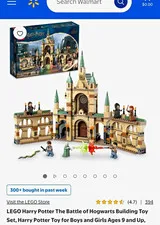 LEGO Harry Potter 76415 Battle of Hogwarts 730pcs 6 Minifigures 9+ 2023