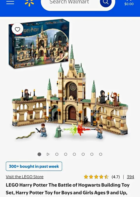 LEGO Harry Potter 76415 Battle of Hogwarts 730pcs 6 Minifigures 9+ 2023