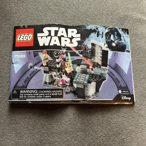 LEGO® Star Wars 75169 Duel on Naboo Instruction Manual Only!