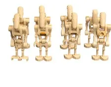 Lego Star Wars LOT of 10 Battle Droids w NEW Blasters from Trade Federation Army