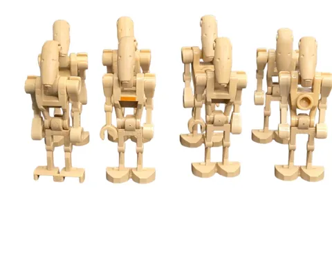 Lego Star Wars LOT of 10 Battle Droids w NEW Blasters from Trade Federation Army
