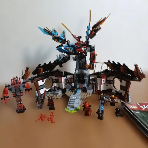 LEGO NINJAGO The Hands Of Time Dragon's Forge 70627 In 2017 Used With Manual JP-