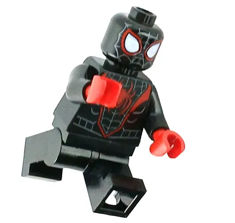 LEGO® Spider-Man MILES Morales Minifigure™ sh855 sh0855 Red Spider Logo