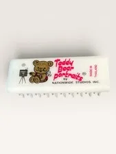 WHITE Brush Hairbrush Teddy Bear Portraits THAILAND NATIONWIDE STUDIOS Barbie